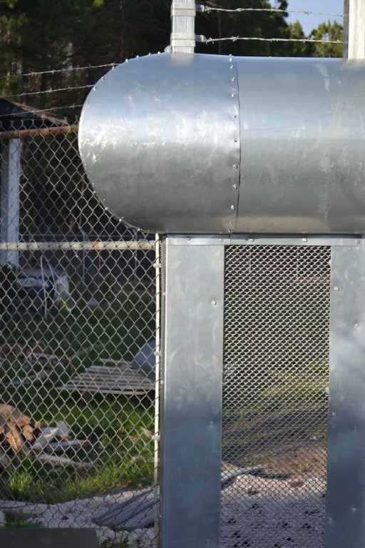 Heavy-duty animal deterrent fencing for commerial property intalled by A-1 Fencing Company inRock Ill,SC, for effective wildlife exclusion
